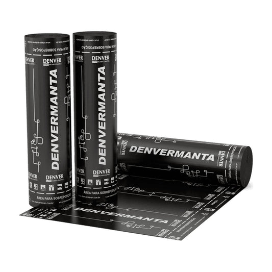 Manta asfáltica DenverManta Elastic PP com reforço de poliéster
