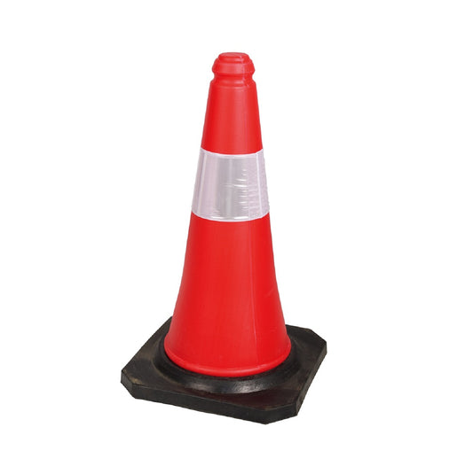 Cone de Sinalização CG 50018 (laranja refletivo) - Altura: 500mm