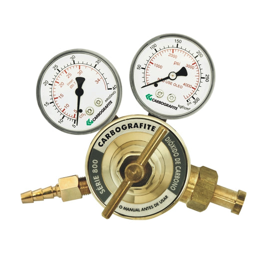 Regulador de Pressão Série 800 Cilindro CO2