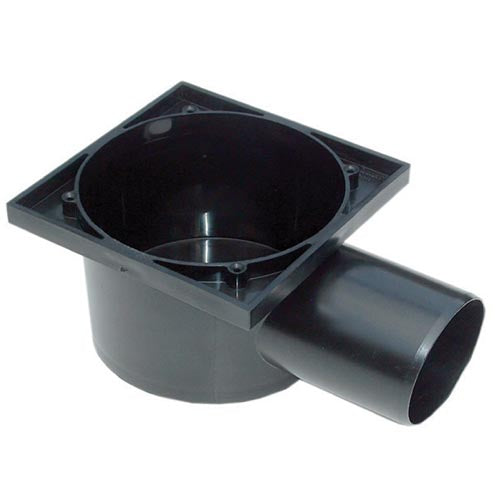 Caixa Seca C/ Saída Horizontal PP Duratop X