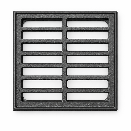 GRELHA 80 X 80, PLUVIAL, COM ARO