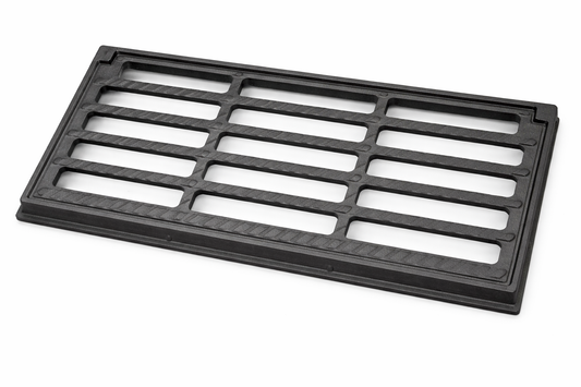 GRELHA, BOCA DE LOBO, ARTICULADA NODULAR - 1000 X 500 MM -