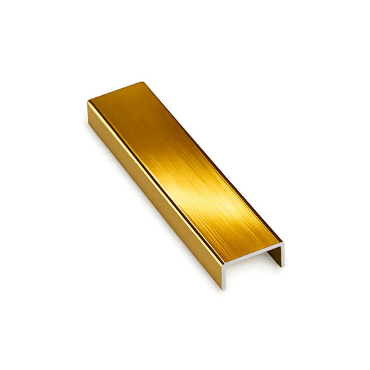 FILETE AL. Nº 2 OURO BRILHANTE 9,5 x 9,5 x 20 x 300 cm