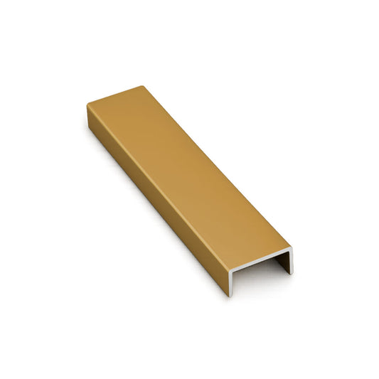 FILETE AL. Nº 2 OURO MATTE 9,5 x 9,5 x 20 x 300 cm