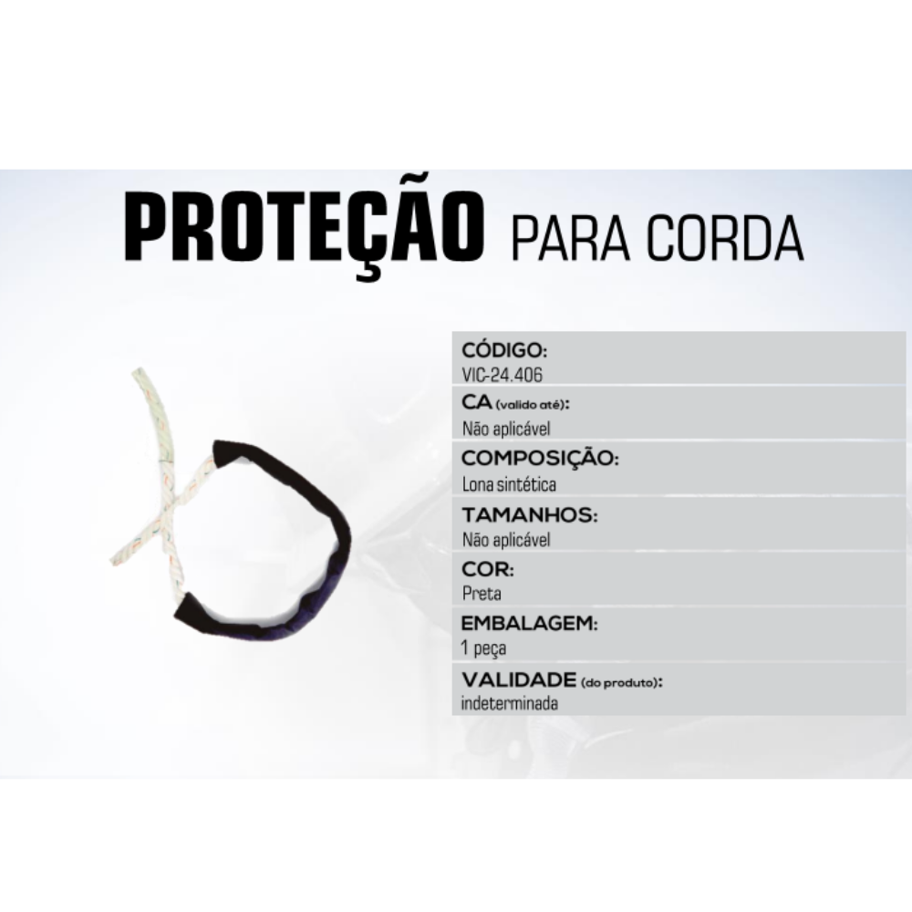 Proteção de Corda VIC 24406
