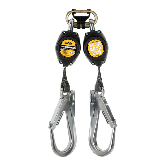 Trava Quedas Retrátil Duplo em Y c/ fita de 2,1 metros VIC-22051 Vicsa Danny