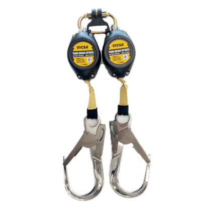 TRAVA QUEDAS RETRÁTIL EM Y COM FITA DE ARAMIDA – VIC22053