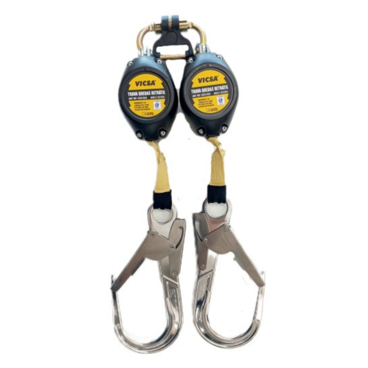 TRAVA QUEDAS RETRÁTIL EM Y COM FITA DE ARAMIDA – VIC22053