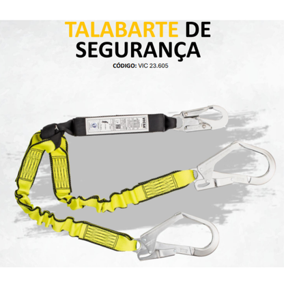 Talabarte em Y com Absorvedor de Energia (1,40 m)  VIC 23605