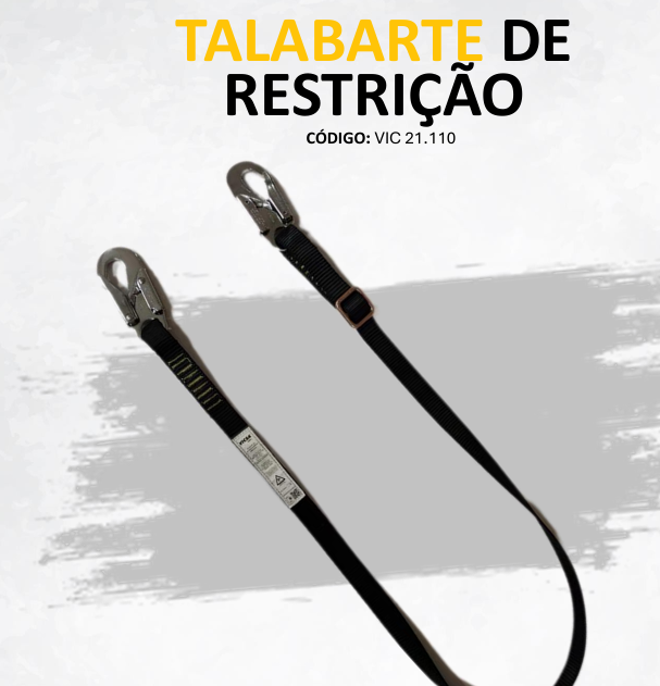 Talabarte de Posicionamento Ajustável em Fita de Poliéster VIC 21110