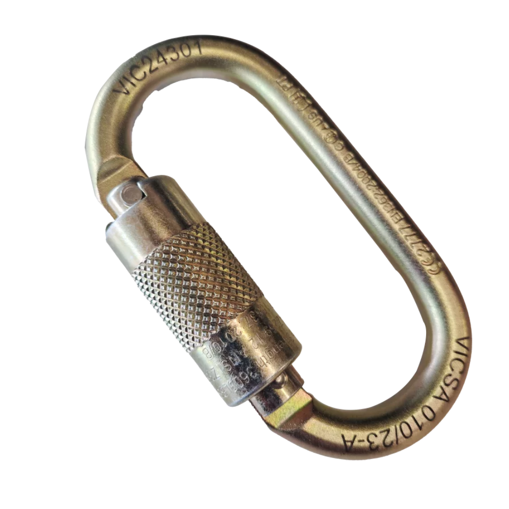 Mosquetão de Segurança em Aço Forjado VIC24301