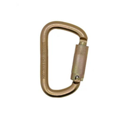 Mosquetão de Segurança em Aço Forjado com Trava Tripla Automática VIC-24.302