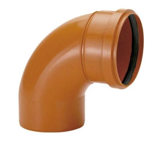 CURVA CURTA 90 GRAUS ESGOTO COLETOR JEI OCRE DN 150MM