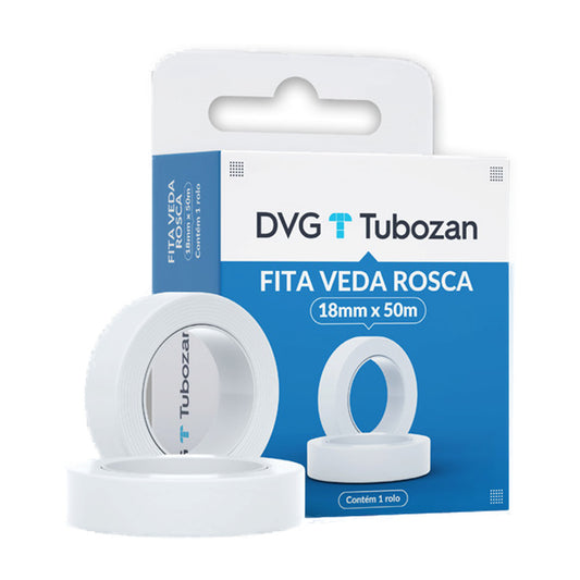 Fita Veda Rosca 12 mm x 10 m DVG Precon Tubozan