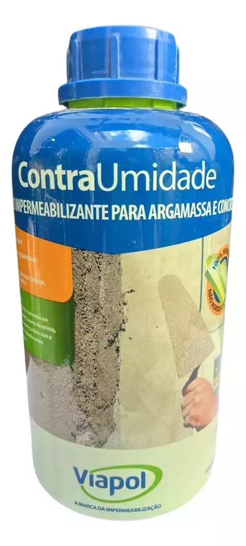 Aditivo Impermeabilizante Contraumidade 1 L Viapol