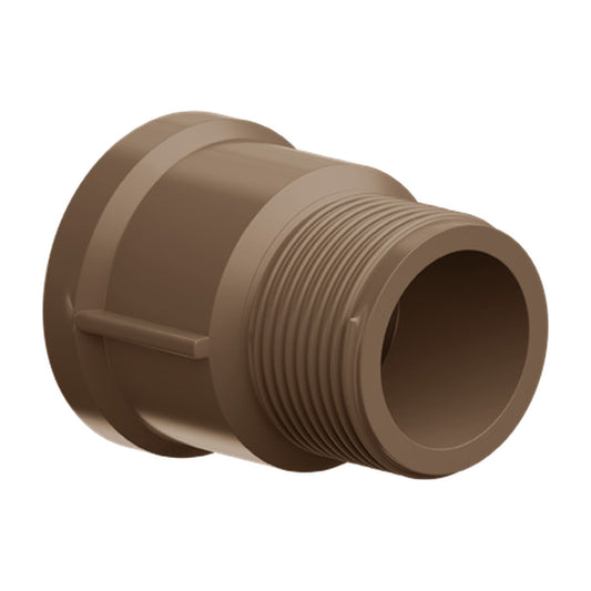 Adaptador Curto com Bolsa Rosca PVC 50 mm x 1.1/4 pol Água Fria Soldável NBR 5648 DVG Precon Tubozan