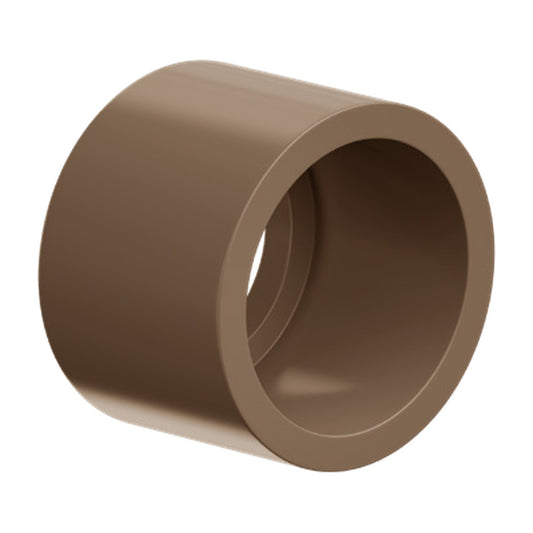 Bucha de Redução Curta PVC 50 mm x 40 mm Água Fria Soldável NBR 5648 DVG Precon Tubozan