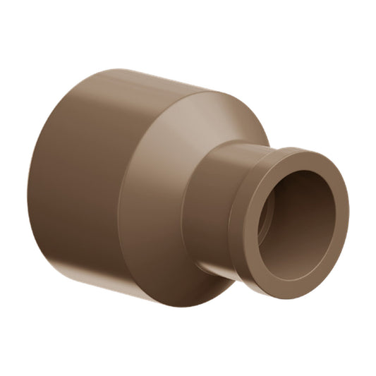Bucha de Redução Longa PVC 40 mm x 25 mm Água Fria Soldável NBR 5648 DVG Precon Tubozan
