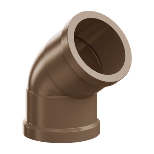 Joelho 45° Soldável PVC 60 mm Água Fria NBR 5648 DVG Precon Tubozan