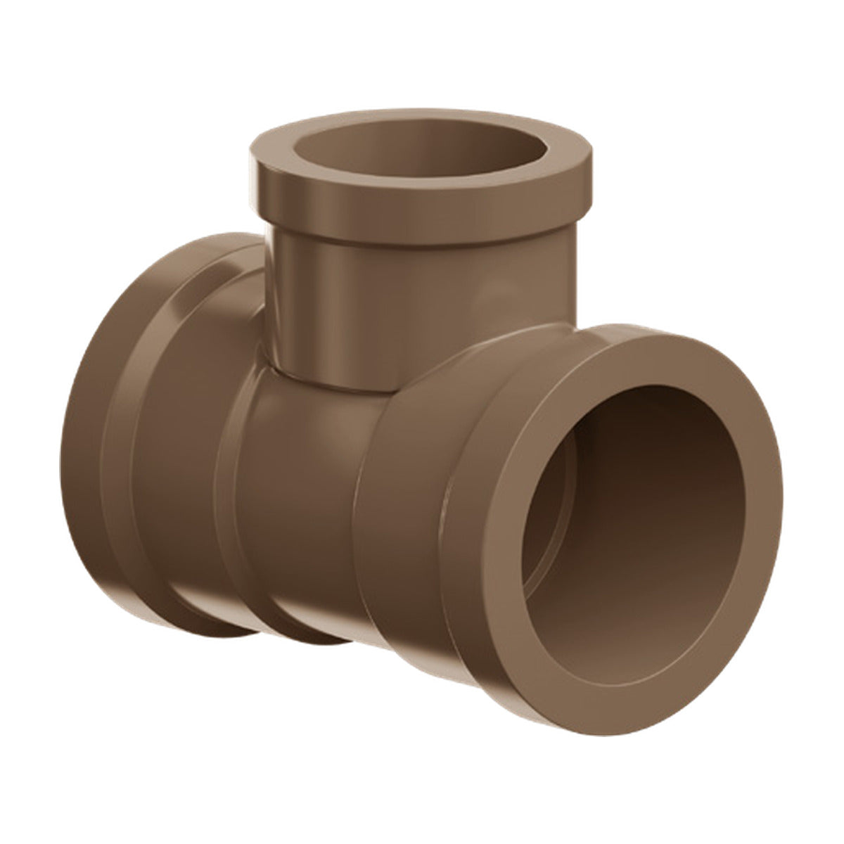 Tê Soldável PVC 20 mm Água Fria NBR 5648 DVG Precon Tubozan