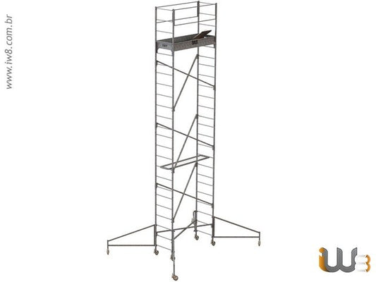 Andaime Nr18 Industrial Galvanizado 8m