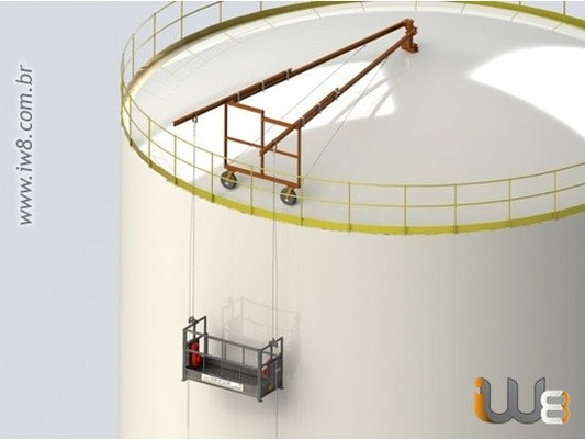 Andaime Suspenso Tanques Industriais