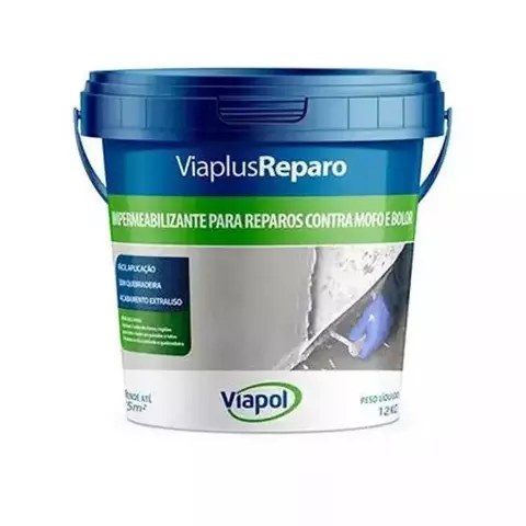 Argamasssa Viaplus Reparo 12 Kg Viapol