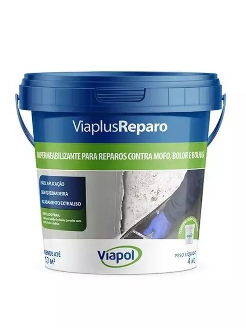 Argamasssa Viaplus Reparo 4Kg Viapol