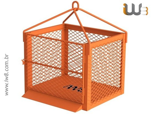 Caixa Aramada 1.10m x 0.90m x 0.90 Cap. 2000kg