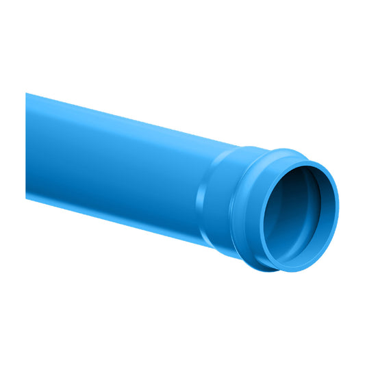 Tubo Defofo Dúctil JEI PVC DN 150 mm Ponta Bolsa NBR 7665 DVG Precon Tubozan