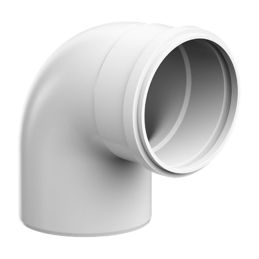 Joelho 90° Esgoto PVC 50 mm Série Normal SN NBR 5688 DVG Precon Tubozan