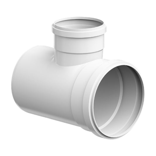 Tê Redução Esgoto PVC 200 mm x 150 mm Série Normal SN NBR 5688 DVG Precon Tubozan