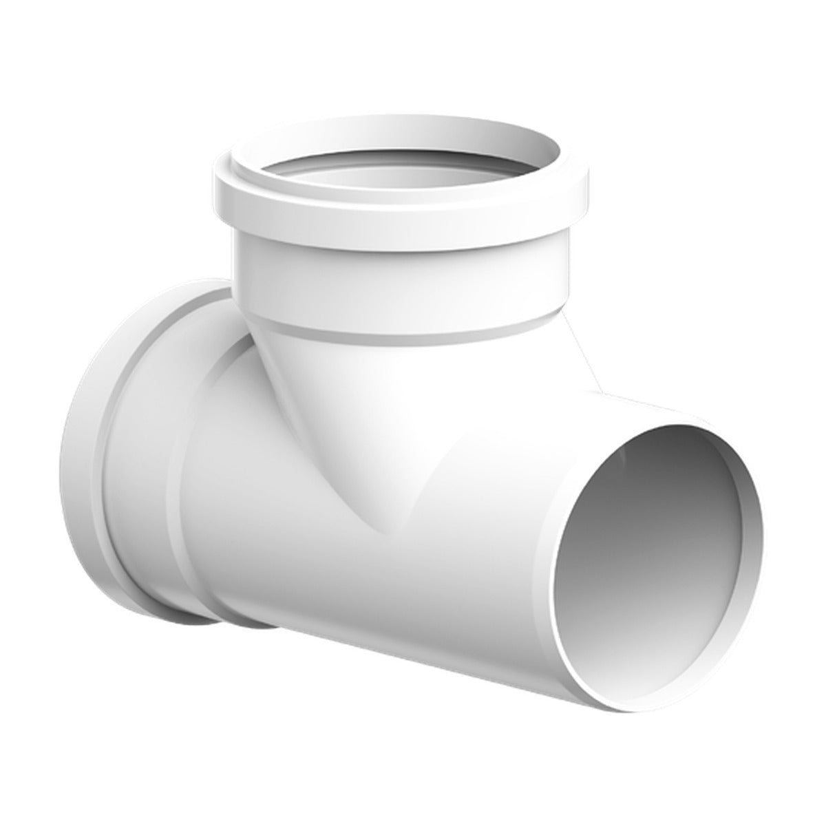 Tê Esgoto SR PVC 100 mm Série Reforçada SR NBR 5688 DVG Precon Tubozan