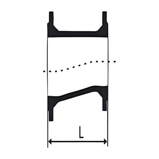 Redução Excêntrica com Flanges PAM Saint-Gobain