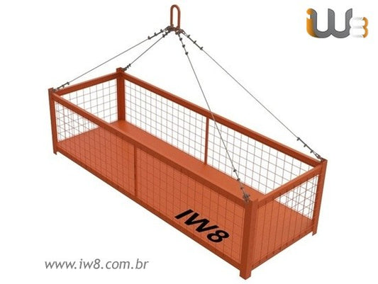 Gaiola Aramada 3.2m x 1.1m x 0.8m Cap. 2000kg