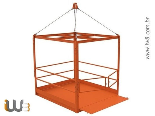 Gaiola de Içamento 2.62 x 3.01 x 2.64m Cap. 7.000kg