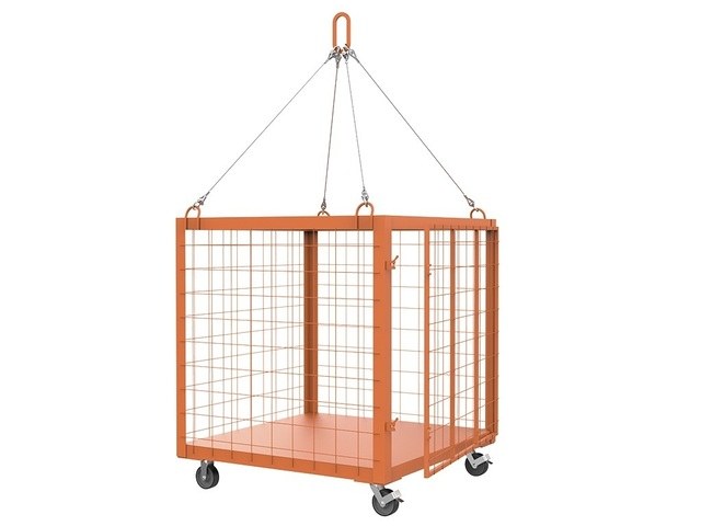 Gaiola Logística 1.50m x 1.5m x 1.5m Cap. 2500kg