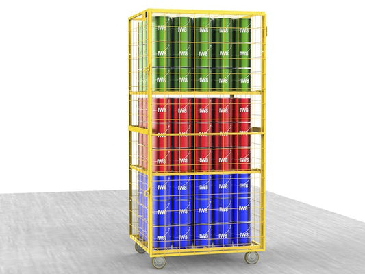 Gaiola para Armazenamento de Tintas