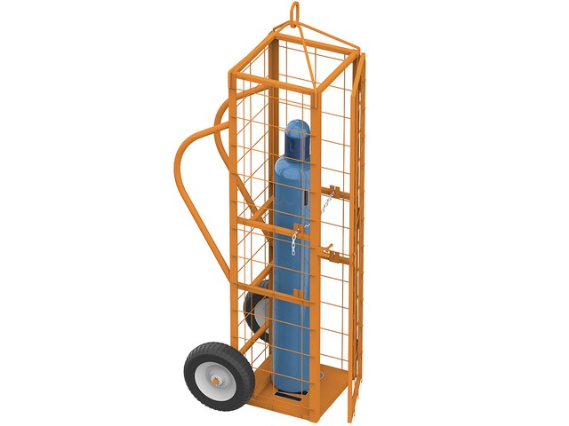 Gaiola para 1 Cilindro com Rodas