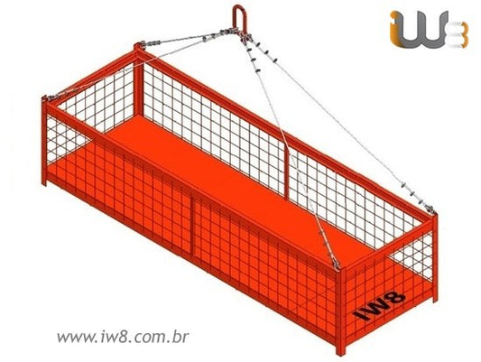 Gaiola para Escoras 3.1m x 1.0m x 0.70m Cap. 2000kg
