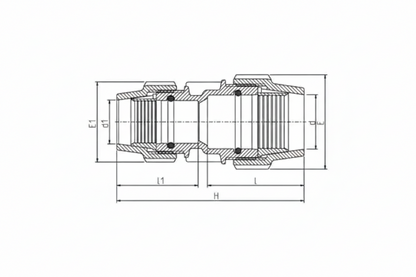 Luva Redução TERMOFUSÃO PEAD PN4 110 X 63 MM