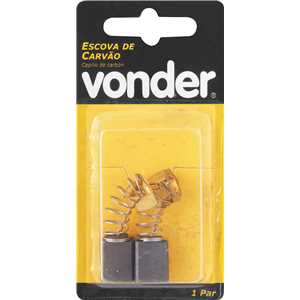 Escova de carvão 127 V, para esmerilhadeira EAV 1014 127 V~, VONDER