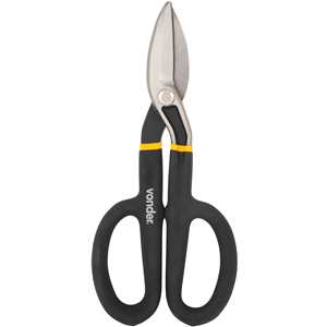 Tesoura 10", para chapas, modelo americano, TC 100, VONDER