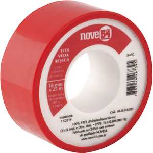 Fita veda-rosca 18 mm x 25 m NOVE54