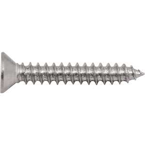 Parafuso autoatarraxante inox, 3,9 mm x 25,0 mm, cabeça chata, phillips, VONDER