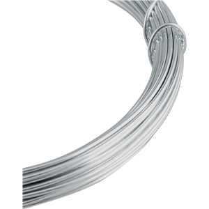 Arame galvanizado, BWG 18 1,24 mm, rolo com 10 metros, VONDER