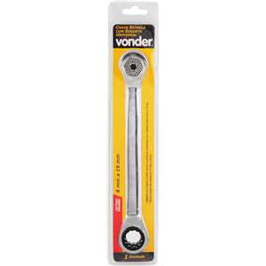 Chave estrela com soquete universal, 8,0 mm a 19,0 mm, VONDER