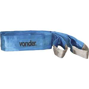Cinta para elevação de cargas 7:1, 6,0 m, 8,0 tf, azul, CE 860, VONDER