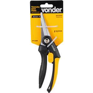 Tesoura para poda,  9", bico reto, TP 3206 VONDER