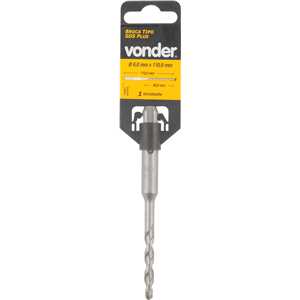 Broca com encaixe tipo SDS PLUS, 6,0 mm x 110 mm, VONDER